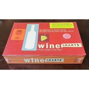 Smartsco WineSmarts Vol. 1 : The Question and Answer Cards New SEALED IN BOX